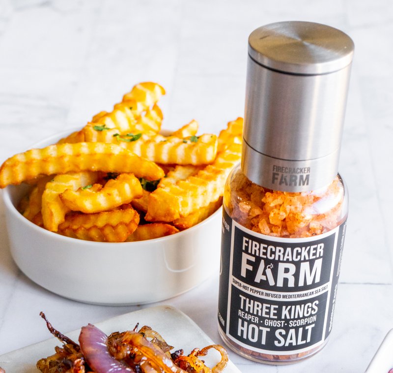 Easy Air Fried French Fries - Photos and recipe: Gina Hansen Firecracker Farm Recipe Image