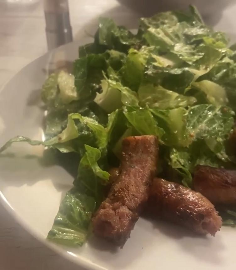 Caesar’s Surrogate Salad - Firecracker Farm Recipe Image